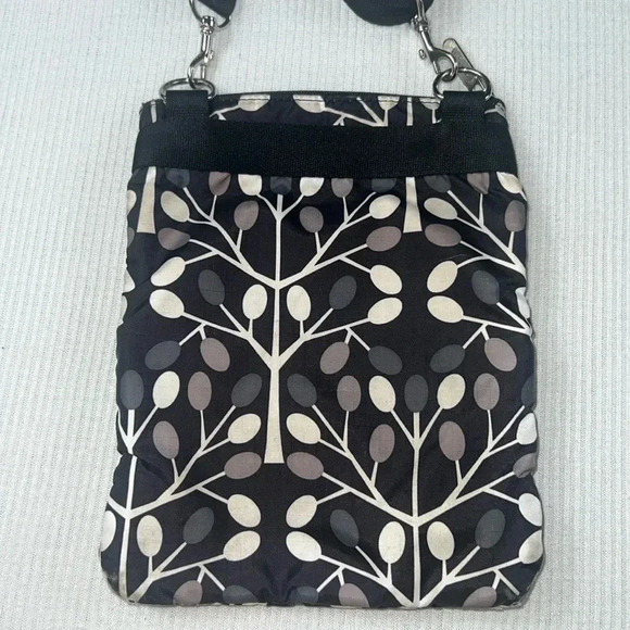 LeSportsac Arbor Tree Pattern Crossbody Purse Bag Adjustable Strap Zip Closures - Picture 12 of 12
